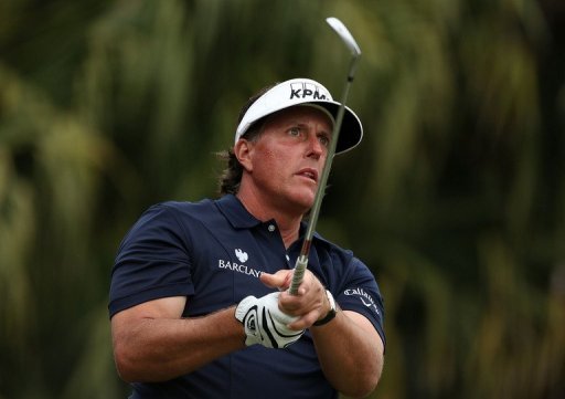 Phil Mickelson watches his tee shot on the 13th hole on March 9, 2013 in Doral, Florida Phil Mickelson watches his tee shot on the 13th hole on March 9, 2013 in Doral, Florida