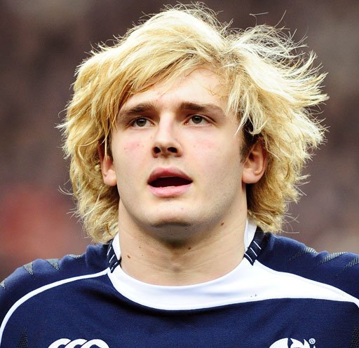 Scotland lock Richie Gray is pictured on February 5, 2011 Scotland lock Richie Gray is pictured on February 5, 2011