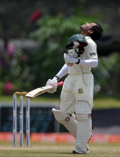 Bangladeshi captain Mushfiqur Rahim at the Galle International Cricket Stadium on March 11, 2013 Bangladeshi captain Mushfiqur Rahim at the Galle International Cricket Stadium on March 11, 2013