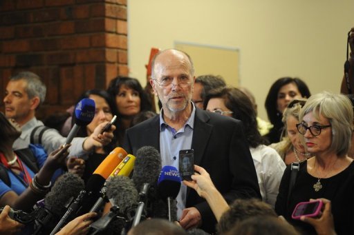 Arnold Pistorius, uncle of Olympic sprinter Oscar Pistorius, in the Pretoria courthouse on February 22, 2013 Arnold Pistorius, uncle of Olympic sprinter Oscar Pistorius, in the Pretoria courthouse on February 22, 2013