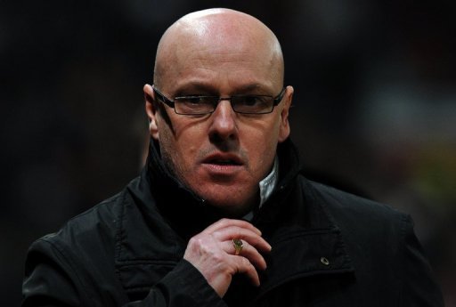 Brian McDermott at Old Trafford on February 18, 2013 Brian McDermott at Old Trafford on February 18, 2013