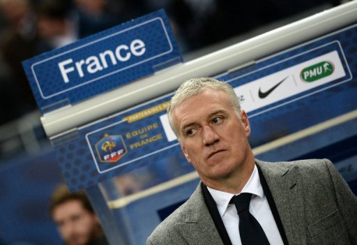 France's head coach Didier Deschamps at the Stade de France in Saint-Denis, near Paris on February 6, 2013 France's head coach Didier Deschamps at the Stade de France in Saint-Denis, near Paris on February 6, 2013