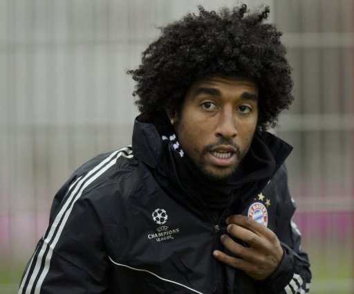 Bayern Munich's Brazilian defender Dante takes part in a training session in Munich, on December 4, 2012 Bayern Munich's Brazilian defender Dante takes part in a training session in Munich, on December 4, 2012