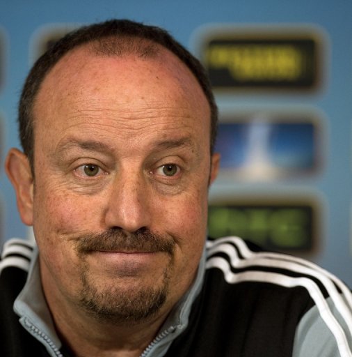 Chelsea's interim manager Rafael Benitez gives a press conference on March 13, 2013 Chelsea's interim manager Rafael Benitez gives a press conference on March 13, 2013