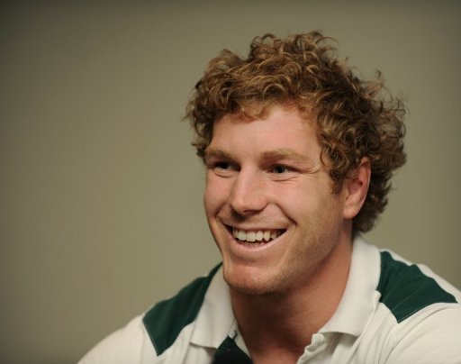 Australian Wallabies' David Pocock, pictured during the 2011 Rugby World Cup, in Nelson, on October 2, 2011 Australian Wallabies' David Pocock, pictured during the 2011 Rugby World Cup, in Nelson, on October 2, 2011