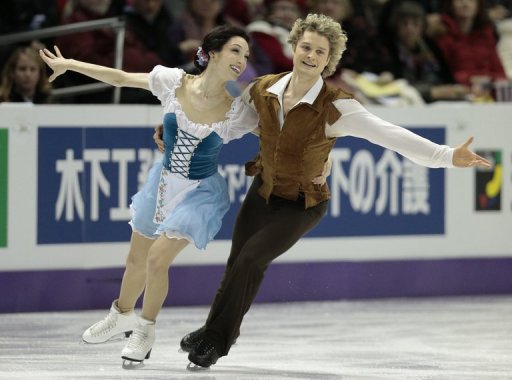 Meryl Davis and Charlie White of the US skate in the 2013 World Figure Skating Championships March 14, 2013 Meryl Davis and Charlie White of the US skate in the 2013 World Figure Skating Championships March 14, 2013