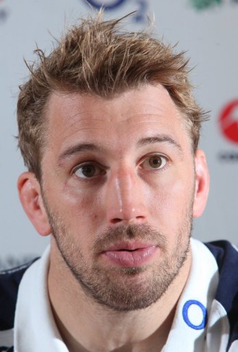 England's captain, Chris Robshaw, pictured in Cardiff, on March 15, 2013 England's captain, Chris Robshaw, pictured in Cardiff, on March 15, 2013