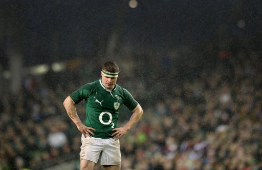 Ireland's Brian O'Driscoll, pictured during a match against France, at Aviva Stadium in Dublin, on March 9, 2013 Ireland's Brian O'Driscoll, pictured during a match against France, at Aviva Stadium in Dublin, on March 9, 2013