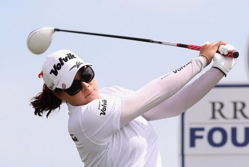 Jee Young Lee of S.Korea hits a tee shot during the 2nd round of the LPGA Founders Cup, in Phoenix, on March 15, 2013 Jee Young Lee of S.Korea hits a tee shot during the 2nd round of the LPGA Founders Cup, in Phoenix, on March 15, 2013