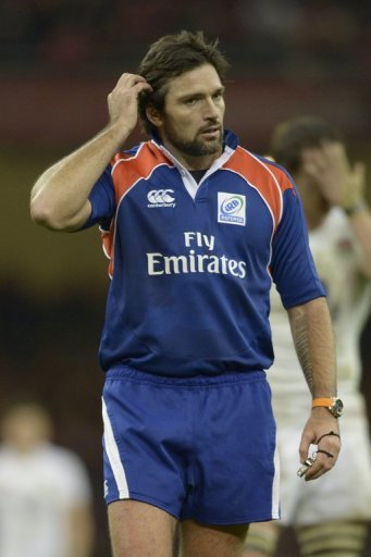 Australian referee Steve Walsh during the Six Nations international between Wales and England on March 16, 2013 Australian referee Steve Walsh during the Six Nations international between Wales and England on March 16, 2013