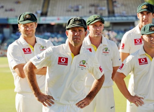 Ricky Ponting following the third Test against South Africa on December 3, 2012 Ricky Ponting following the third Test against South Africa on December 3, 2012