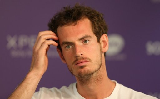 Andy Murray speaks to the press on March 21, 2013 in Key Biscayne Andy Murray speaks to the press on March 21, 2013 in Key Biscayne