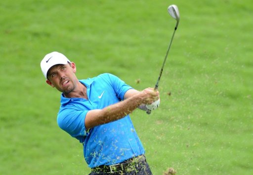 Charl Schwartzel plays a stroke at the Maybank Malaysian Open in Kuala Lumpur on March 22, 2013 Charl Schwartzel plays a stroke at the Maybank Malaysian Open in Kuala Lumpur on March 22, 2013