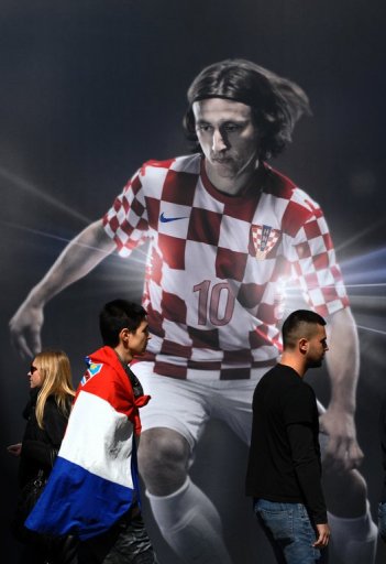 Croatia fans in Zagreb on March 22, 2013 ahead of their team's World Cup qualifier against Serbia Croatia fans in Zagreb on March 22, 2013 ahead of their team's World Cup qualifier against Serbia