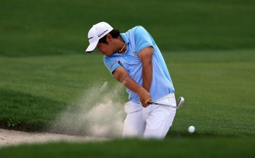 John Huh of the United States plays his second shot on the 1st hole at Bay Hill Golf and Country Club on March 23, 2013 John Huh of the United States plays his second shot on the 1st hole at Bay Hill Golf and Country Club on March 23, 2013