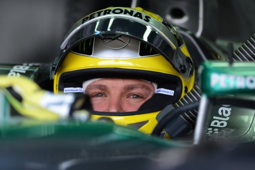 Mercedes driver Nico Rosberg of Germany in Sepang, Malaysia on March 23, 2013 Mercedes driver Nico Rosberg of Germany in Sepang, Malaysia on March 23, 2013