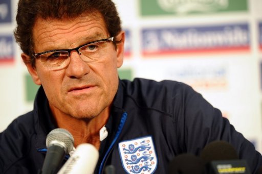 Former England coach Fabio Capello in Rustenburg, South Africa on June 28, 2010 Former England coach Fabio Capello in Rustenburg, South Africa on June 28, 2010