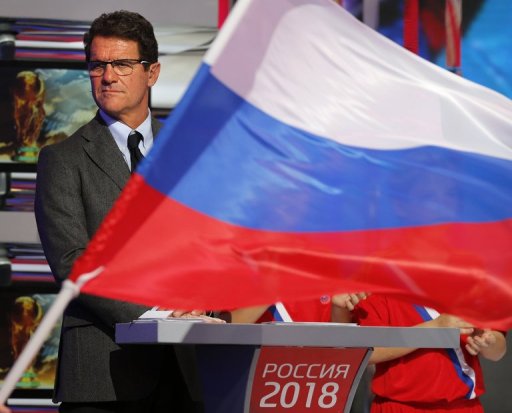 Russian national football team head coach Fabio Capello in Moscow on September 29, 2012 Russian national football team head coach Fabio Capello in Moscow on September 29, 2012