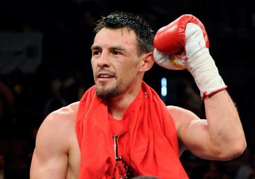Robert Guerrero celebrates at the Mandalay Bay Events Center on July 31, 2010 in Las Vegas, Nevada Robert Guerrero celebrates at the Mandalay Bay Events Center on July 31, 2010 in Las Vegas, Nevada