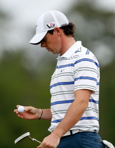 Rory McIlroy makes bogey on the second hole at the Redstone Golf Club in Humble, Texas, on March 28, 2013 Rory McIlroy makes bogey on the second hole at the Redstone Golf Club in Humble, Texas, on March 28, 2013