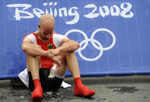 German Stefan Schumacher during the 2008 Beijing Olympic Games on August 13, 2008 German Stefan Schumacher during the 2008 Beijing Olympic Games on August 13, 2008