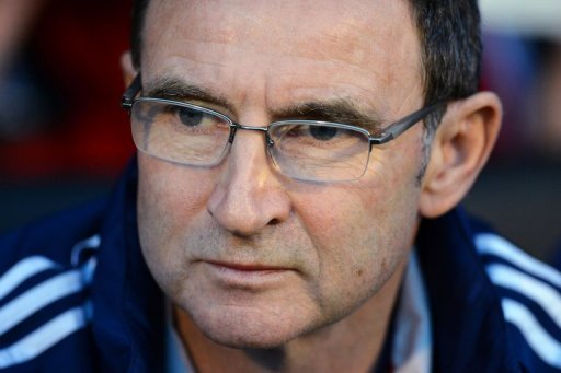 Martin O’Neill at the Premier League match between Fulham and Sunderland at Craven Cottage, London on November 18, 2012 Martin O’Neill at the Premier League match between Fulham and Sunderland at Craven Cottage, London on November 18, 2012