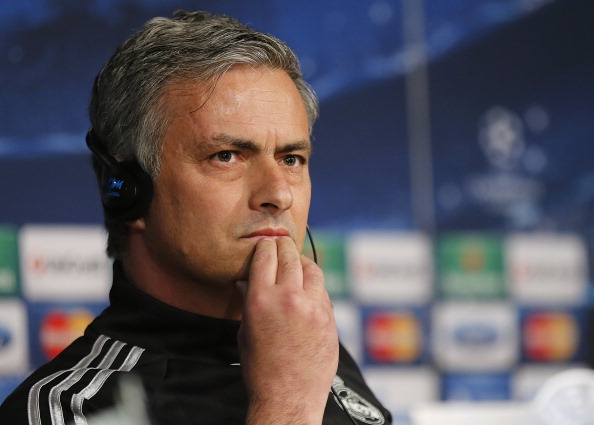 Jose Mourinho on the backfoot