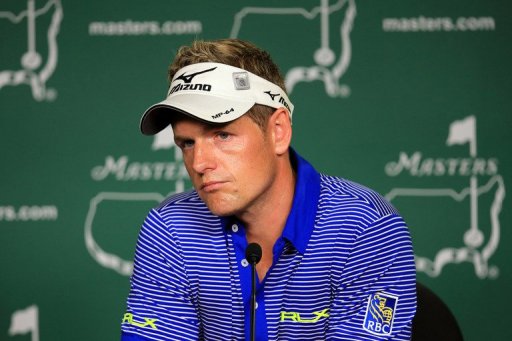 Luke Donald talks to the media on April 9, 2013 in Augusta Luke Donald talks to the media on April 9, 2013 in Augusta
