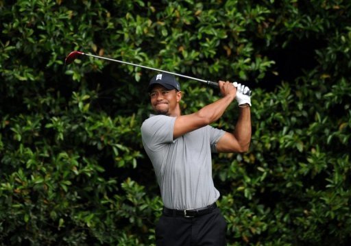 Tiger Woods plays during the first round of the 77th Masters in Augusta, Georgia, on April 11, 2013 Tiger Woods plays during the first round of the 77th Masters in Augusta, Georgia, on April 11, 2013
