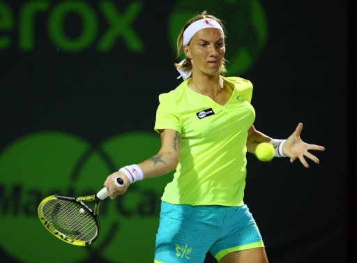 Svetlana Kuznetsova of Russia in action on March 24, 2013 in Key Biscayne, Florida Svetlana Kuznetsova of Russia in action on March 24, 2013 in Key Biscayne, Florida