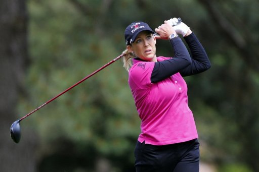 Cristie Kerr hits her tee shot on the seventh hole at Kingsmill Resort on May 4, 2013 in Williamsburg, Virginia Cristie Kerr hits her tee shot on the seventh hole at Kingsmill Resort on May 4, 2013 in Williamsburg, Virginia