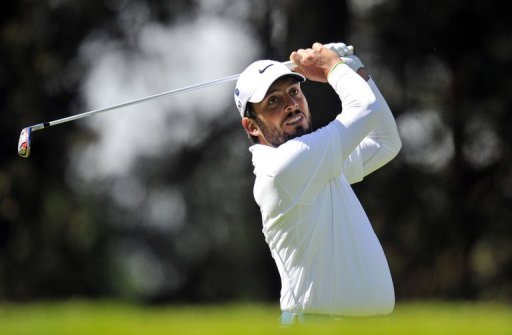 Francesco Molinari during the first round of thePGA Championship at Wentworth Golf Club in Surrey, on May 23, 2013 Francesco Molinari during the first round of thePGA Championship at Wentworth Golf Club in Surrey, on May 23, 2013