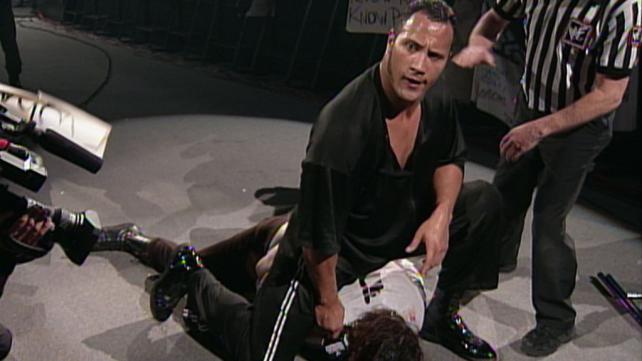 The Rock Vs Mankind I Quit Match The Rock vs Mankind - WWE Championship "I Quit" match - 1999 Royal Rumble
