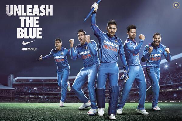 nike indian cricket team new jersey