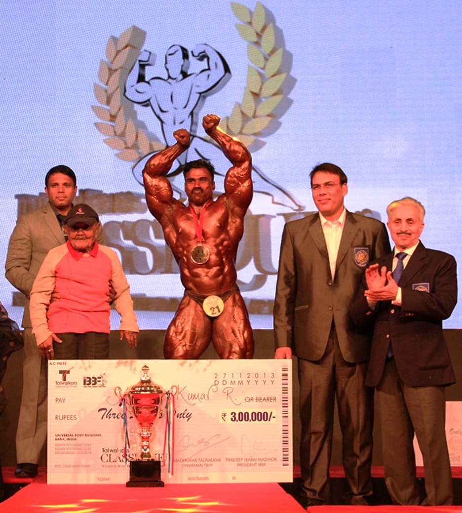 Navy's Murali Kumar wins Talwalkar Classique National Bodybuilding