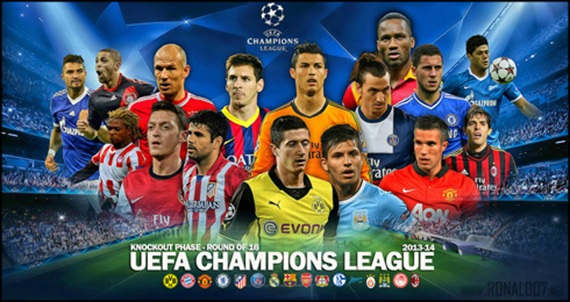 UEFA Champions League 2013-2014: Round of 16 - A prediction