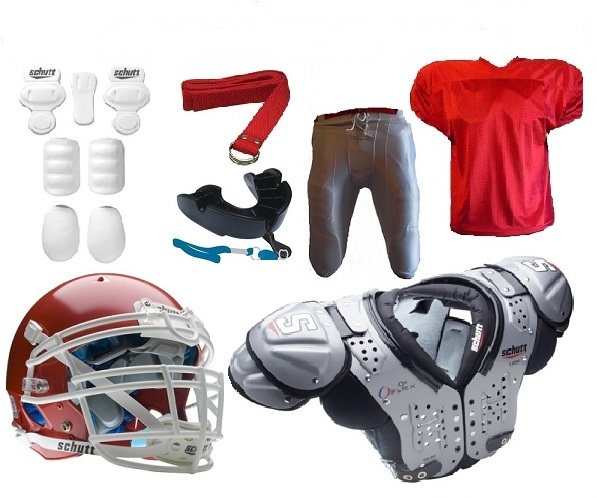 Protective equipment in American football and EFLI