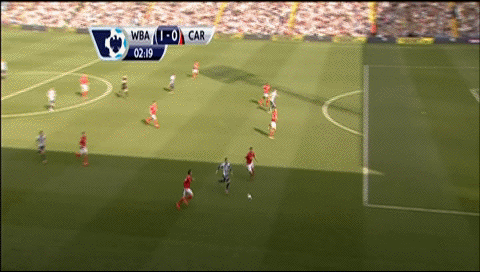 GIF: Morgan Amalfitano's unbelievable lob against Cardiff City