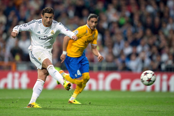 Top 10 penalty takers of all time - Slide 5 of 10:Cristiano Ronaldo