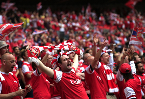 Image result for Arsenal fans