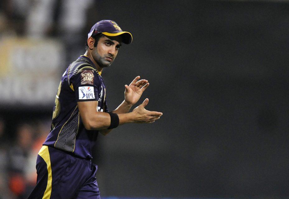 Gambhir led KKR from 2011 -  2017. (AFP)