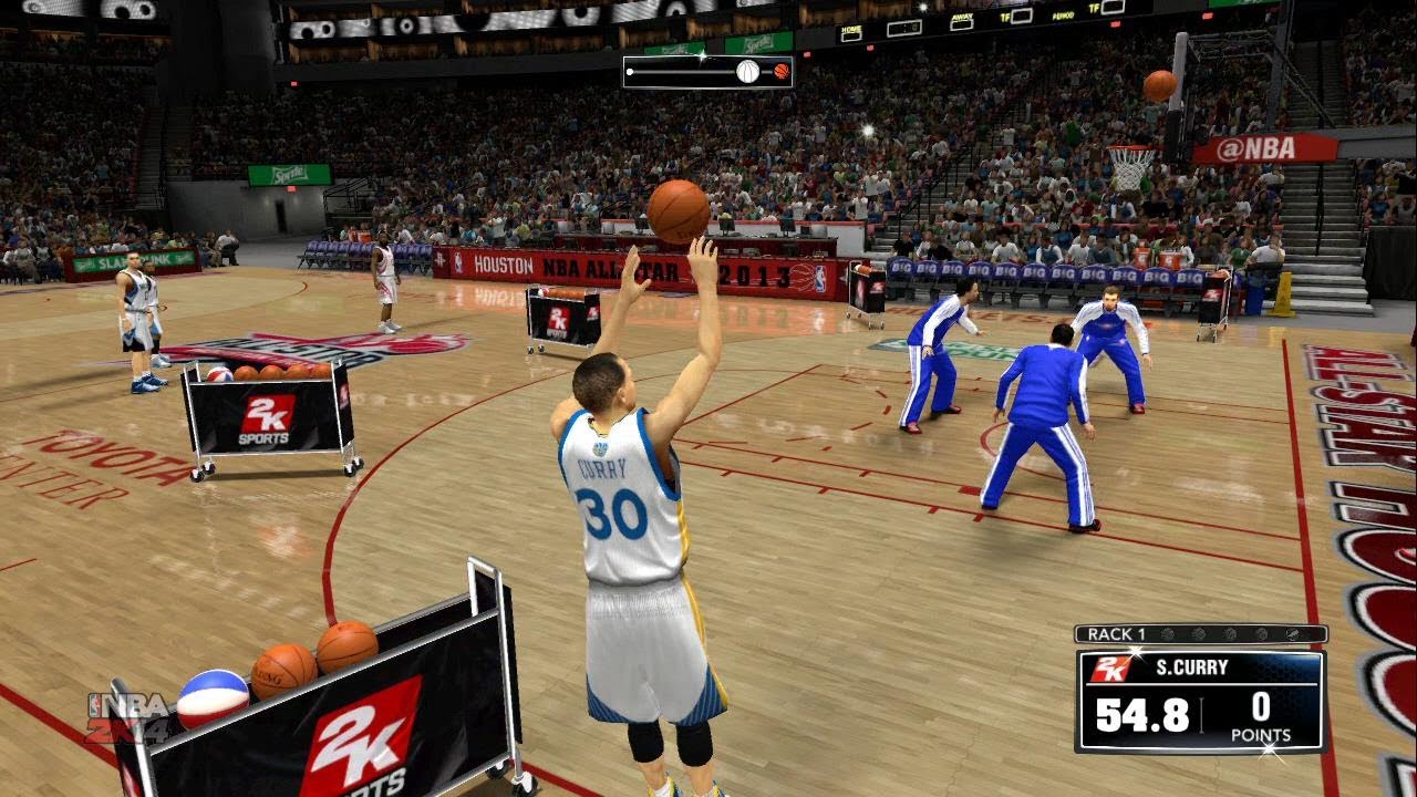 Top ten 3 point shooters in NBA 2K14