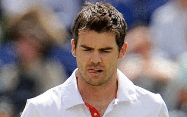 James Anderson's debut in International cricket
