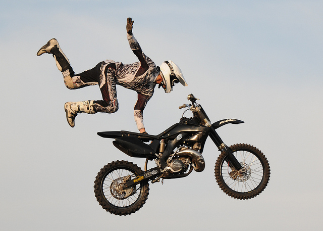 Jaw-dropping Motocross stunts that will make you question the laws of physics