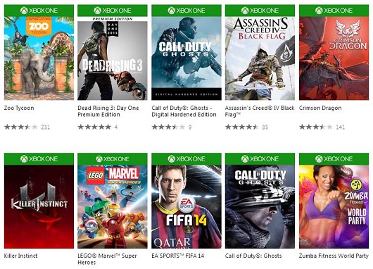 new free xbox one games