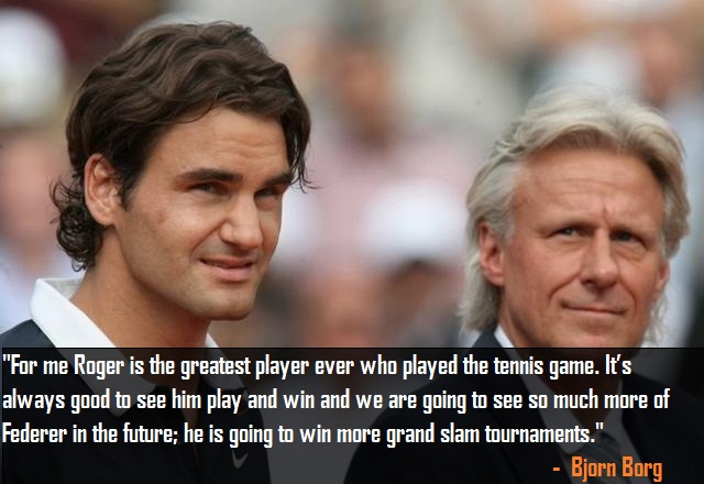 10 famous quotes on Roger Federer