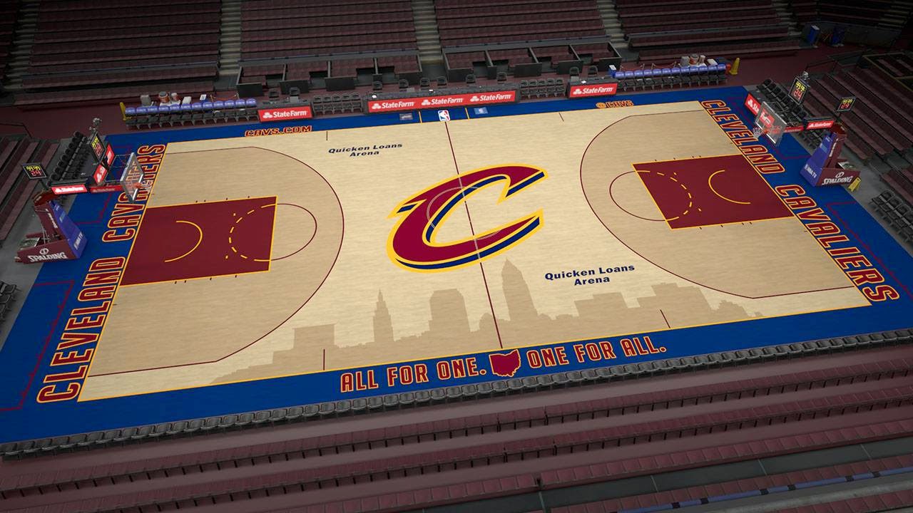 New Courts for NBA 2K15