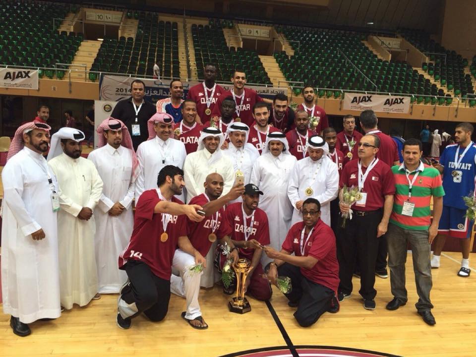 Qatar wins 2014 GCC Basketball Championship