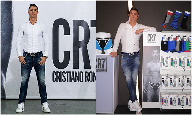 How much is Cristiano Ronaldo's brand CR7 worth?