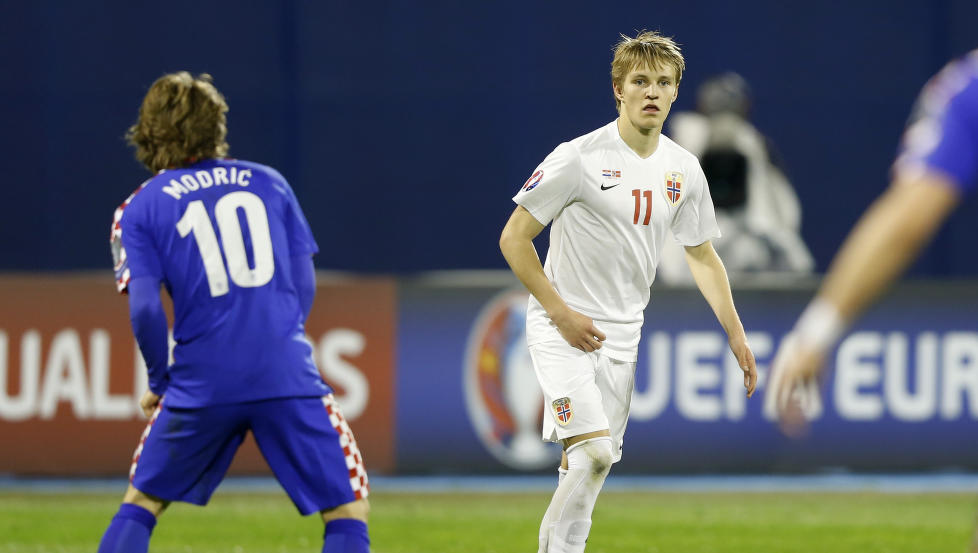 Croatia beat Norway 5-1 as Odegaard becomes youngest ...